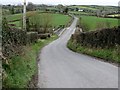 Ryan Road descending down to the Ryan Bridge