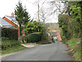 Rural lane to Farnham