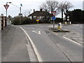 Mini roundabout in Hilltown Road, Mayobridge