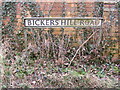 Bickers Hill Road sign