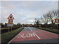 Entering Osbournby on the A15