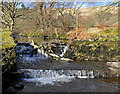 Weir on the Kirk Burn