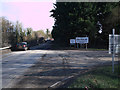 Entrance to Hanson Claydon Pike Works and Coln Country Park