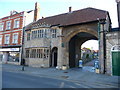 Glastonbury - The Entrance To Glastonbury Abbey