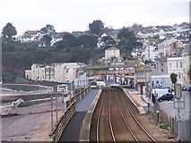 SX9676 : Dawlish station from the north east by David Martin