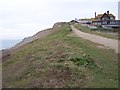 Path ascending West Cliff from West Bay