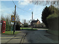 Back Lane south of Beenham Primary school