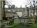 Stoney Middleton village from the churchyard