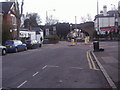 Stapleton Hall Road at the junction of Ferme Park Road