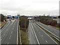 SD8205 : M60 Junction 18, Simister Island by David Dixon