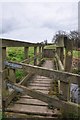 East Devon : Footbridge over the Stream