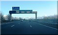 Gantry over the M61