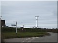 Road junction near Loosedon Barton