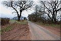 Country lane running between the A5 and the A38