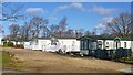 SZ2596 : Stanley Mobile Home Park by Mike Smith