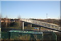 Footbridge over the A34