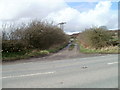 Side road to farm buildings north of Blaenavon