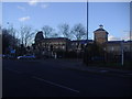 Flats on the corner of Langley Road and London Road