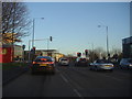 Bath Road at the junction of Cippenham Lane