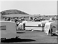TG1743 : View across the camp site, Beeston Regis by Penny Mayes
