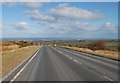 Looking down Blue Bank on the A169