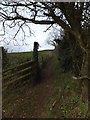 Footpath by Roach Lane