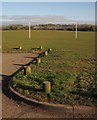 SX9065 : Football pitch, Windmill Hill by Derek Harper