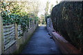 Path from Hollinhurst Avenue to Church Avenue