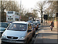 SP0483 : Heavy traffic on Bristol Road, Bournbrook by Phil Champion