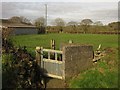 Gate out of churchyard, Monkokehampton