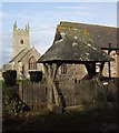 Lych Gate and Church, Monkokehampton