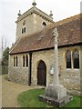 Memorial by the church