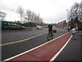 A 54 High Street junction with Dene Drive and Grange Lane, Winsford