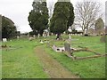 Churchyard on the north side