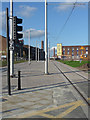 Tram development, Baird Street, Manchester