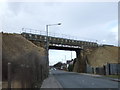 Railway bridge over West View Road (A1049)