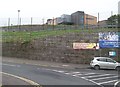 The entrance to the Assumption Grammar School, Ballynahinch