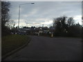 Roundabout on Guildford Road, Rowly