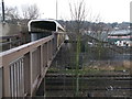 Footbridge beside Picardy Manorway