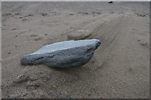 HP6514 : Stone on Norwick beach by Mike Pennington