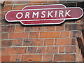 Preserved "old-style" station name