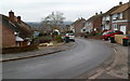 A bend in Hollybush Avenue, Malpas, Newport