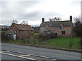 Derelict cottage on the A458 near Ford