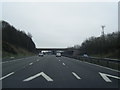 M6 south about to pass under the A51