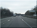 M6 southbound skirts Stafford