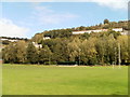 Higher ground viewed from Llanhilleth Park