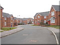 Lime View Vale - looking up from Roeburn Close