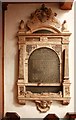 St Andrew, High Street, Hornchurch - Wall monument