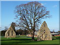 The remains of the Parliament Barn at Acton Burnell