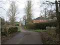 Lane past Tanhouse Farm